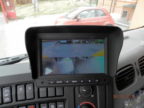 Kamerový kontrolní systém v kabině vozu